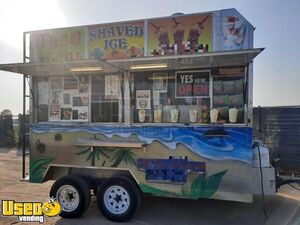 2009 - 12' Shaved Ice Concession Trailer / Permitted Street Food Trailer