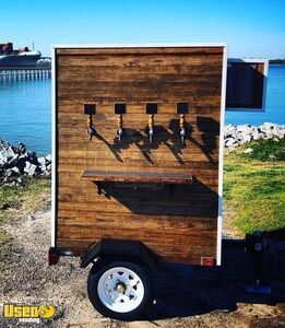Compact Mobile Beer Trailer / Multi-Keg Beverage Trailer