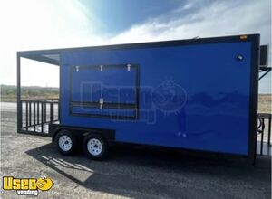 BRAND NEW 2023 - 8' x 20' Kitchen Food Concession Trailer with 5' Open Porch