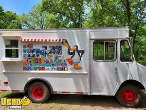 CLASSIC 12' GMC Step Van Ice Cream Truck Frozen Novelties Truck w/ Music Box