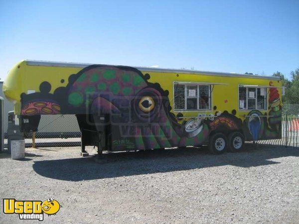 32' Wells Cargo Ice Cream Concession Trailer