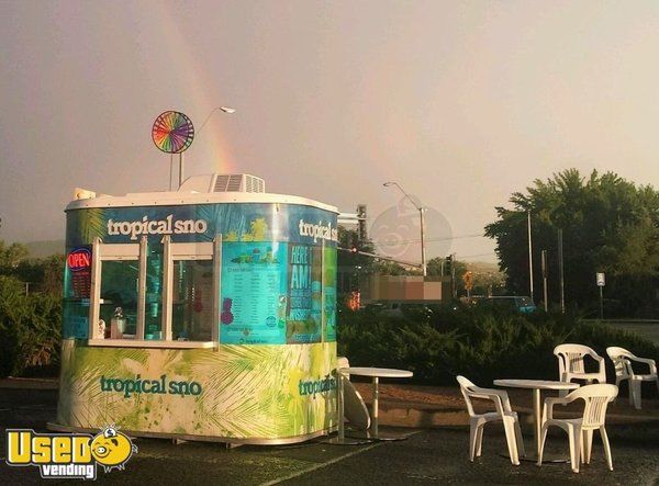 7 x 10  Shaved Ice Concession Trailer