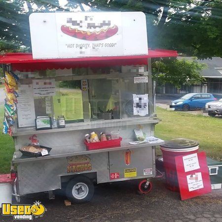 4' x 8' Food Concession Trailer