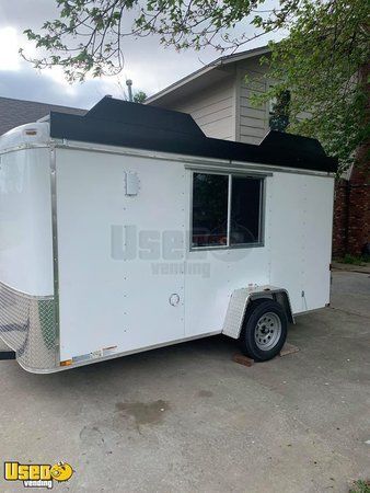 2018 - 6' x 12' Food Concession Trailer Mobile Kitchen