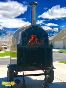 2015 Forno Bravo Casa 2G80 Wood-Fired Brick Oven Pizza Concession Trailer