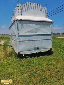 Used Carnival Style Food Concession Trailer w/ Lighted Marquee