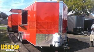 BRAND NEW 2021 - 7' x 14' Mobile Kitchen / NEW Food Concession Trailer