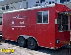 2003 Haulmark 8.5' x 19' Mobile Kitchen Trailer with Pro Fire Suppression