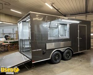 Brand New 2023 8' x 16' Mobile Kitchen | Food Concession Trailer w/ Warrantied Equipment