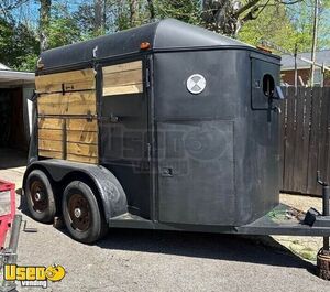 2002 - 6' x 12' Converted Horse Trailer - Shaved Ice Concession Trailer