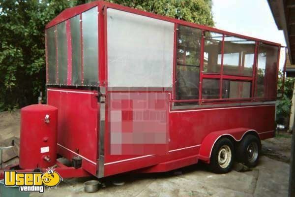 1995 - Custom Built BBQ Smoker Food Trailer