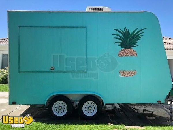 8.5' x 14' Ice Cream Concession Trailer