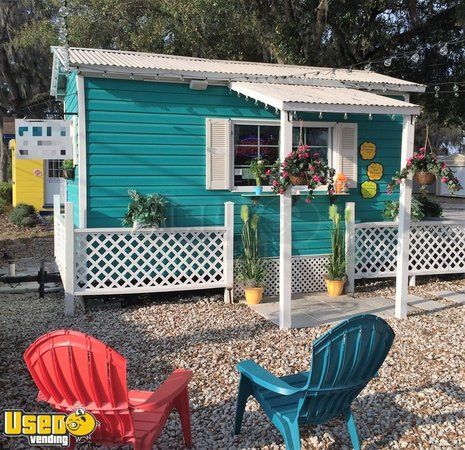 Used 2011 - 8.5' x 16' Custom-Built Ice Cream Concession Trailer / Mobile Ice Cream Business