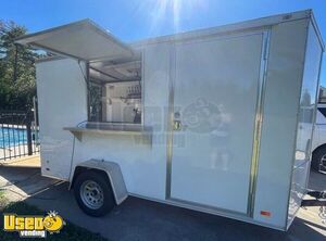 Lightly Used 2021 6' x 12' Shaved Ice / Snowball Concession Trailer