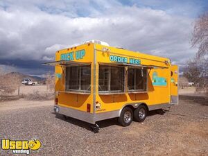 Custom Turn Key - 2018 8.5' x 18' Mobile Kitchen Concession Trailer Permitted for CA, NV, & AZ