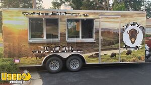 Like-New - 2021 8.5' x 20' Mobile Kitchen with Pro-Fire Suppression and Hood