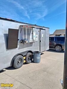 2020 8.5' x 20' Kitchen Food Concession Trailer with Fire Suppression System