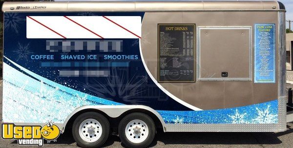 Used 2010 Snow Cone/Coffee Trailer