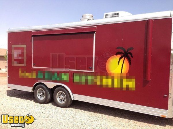 2011 - 8' x 24' Food Concession Trailer