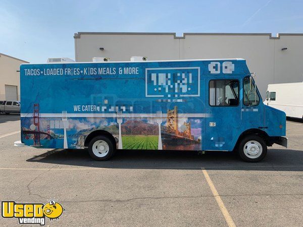 Custom Built Mobile Kitchen Food Truck LOADED w/ Pro Fire Suppression