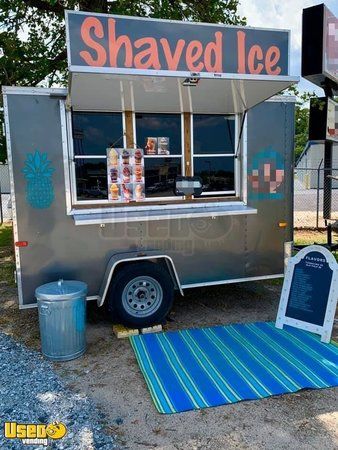 2014 6' x 10' Shaved Ice Concession Trailer/Snowball Trailer