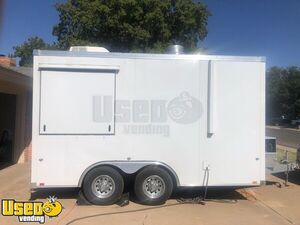 Inspected, Lightly Used 2020 - 8.5' x 14' Worldwide Kitchen Concession Trailer