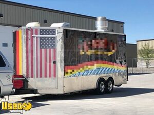 Fully-Loaded 2018 - 8' x 20' Kitchen Food Trailer with Restroom and Pro-Fire