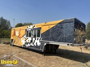 8' x 34' Mobile Bar Trailer Beverage Concession Trailer
