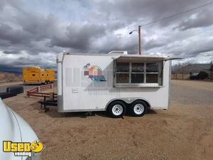 Licensed & Permitted - 8.5' x 16' Cargo Craft Shaved Ice Concession Trailer