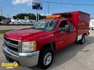 LOW MILEAGE 2008 Chevrolet 2500HD Hot and Cold Lunch Serving Food Truck