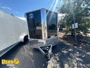 New and Never Used - 2025 8.5' x 14' Kitchen Food Concession Trailer with Fire Suppression