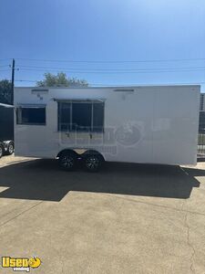 2024' 24' Food Kitchen Concession Trailer Mobile Vending Unit w/ Pro Fire System
