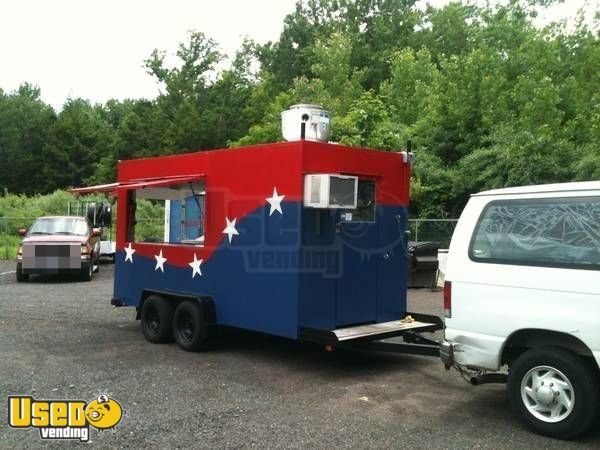 7' x 14' Food Concession Trailer