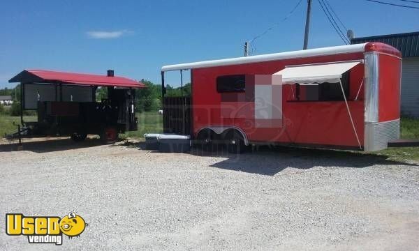 8' x 22' Food Concession Trailer with Porch