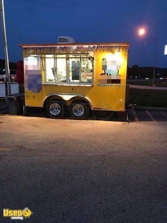 8' x 12' Shaved Ice Concession Trailer