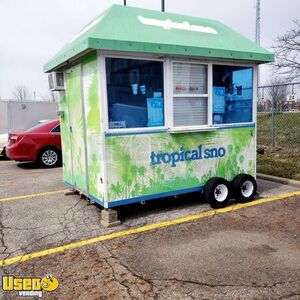 Used 2012 Tropical Sno Shaved Ice Trailer / Mobile Sno Cone Stand