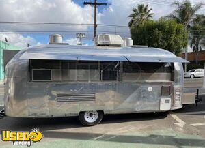 Vintage 1963 Airstream Sahara Permitted Food Trailer / Retro Mobile Kitchen
