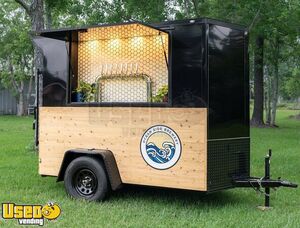 2025 - 5' x 9.5' Beer Tap Trailer / Mobile Beverage Trailer with Solar Power