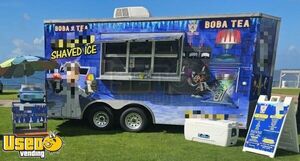 2017 8' x 18' Shaved Ice Trailer Snowball Concession Trailer