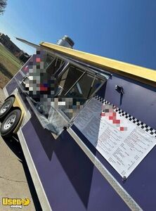 Loaded 2021 8' x 25'  Kitchen Food Concession Trailer with Pro Fire System