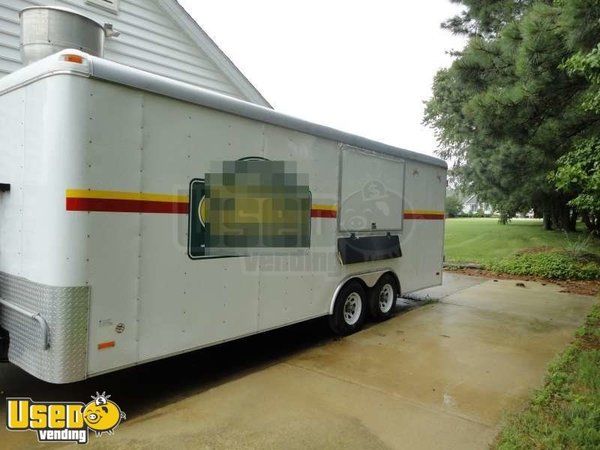 2007 - 20' x 8' Pace American Food Concession Trailer