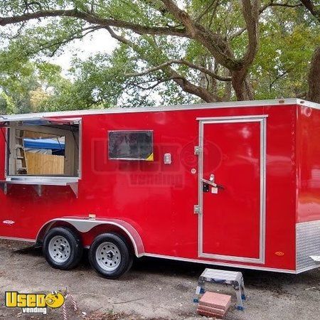 2019 - 7' x 16' Food Concession Trailer