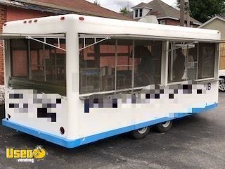 8' x 18' Used Waymatic Food Concession Trailer