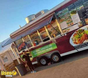 Ready to Operate Wells Cargo Street Food Kitchen Concession Vending Trailer