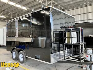 2022 Lightly Used 8' x 14' Mobile Kitchen Food Vending Concession Trailer