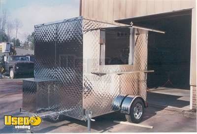 6 x 10 Custom Made by Creative Mobile Systems Single Axle Mobile Kitchen