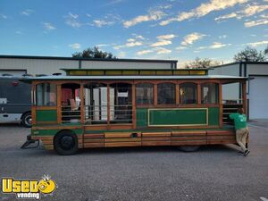 Empty - 28' Chance Coach Trolley Bus Fixer-Upper DIY Concession Truck