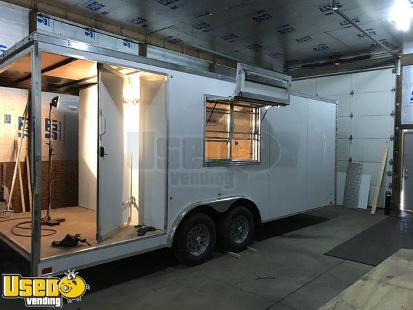 NEW 2018 - 8.5' x 20' Food Concession Trailer with Porch