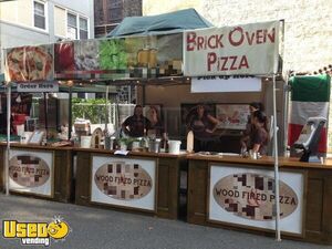 2010 Wells Cargo 8' x 12' Wood-Fired Pizza Trailer / Turnkey Mobile Pizza Biz