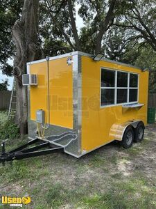2025 7' x 14' Eagle Cargo Kitchen Food Concession Trailer with Pro-Fire System